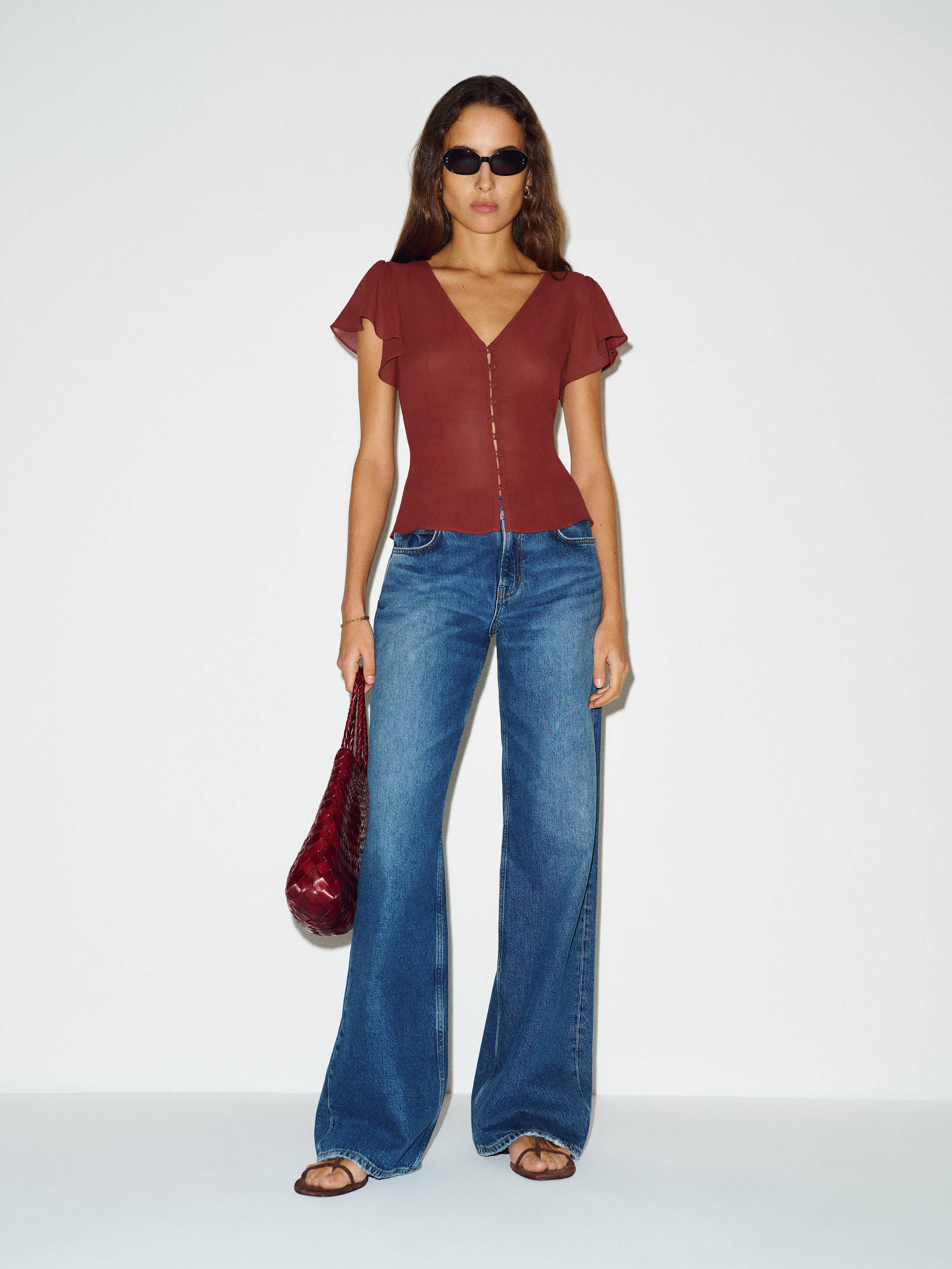 Reformation Ramona Top Pink 8 | Reformation (Global)