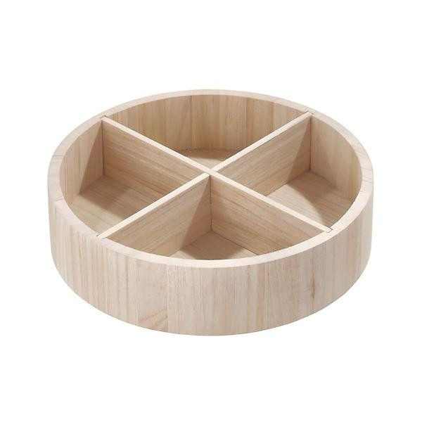 The Home Edit by iDesign Divided Lazy Susan | The Container Store