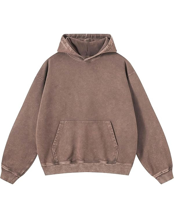 KEEPSHOWING Mens Oversized Hoodies Vintage Hoodie Couples Pullover Acid Wash Hoodies for Men Stre... | Amazon (US)