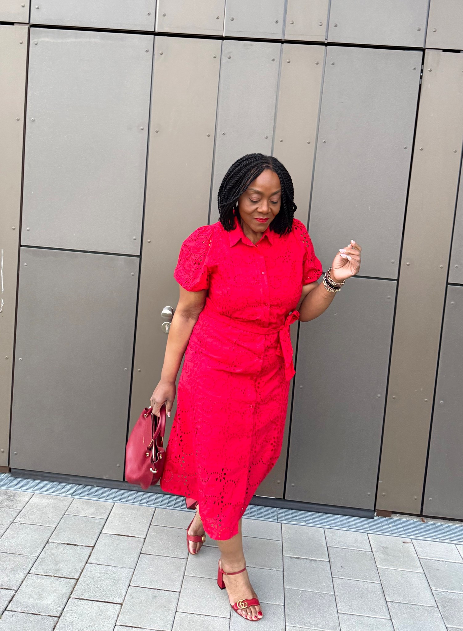 All red outfit ❤️
•


#LTKmodest #LTKdresses #LTKspring