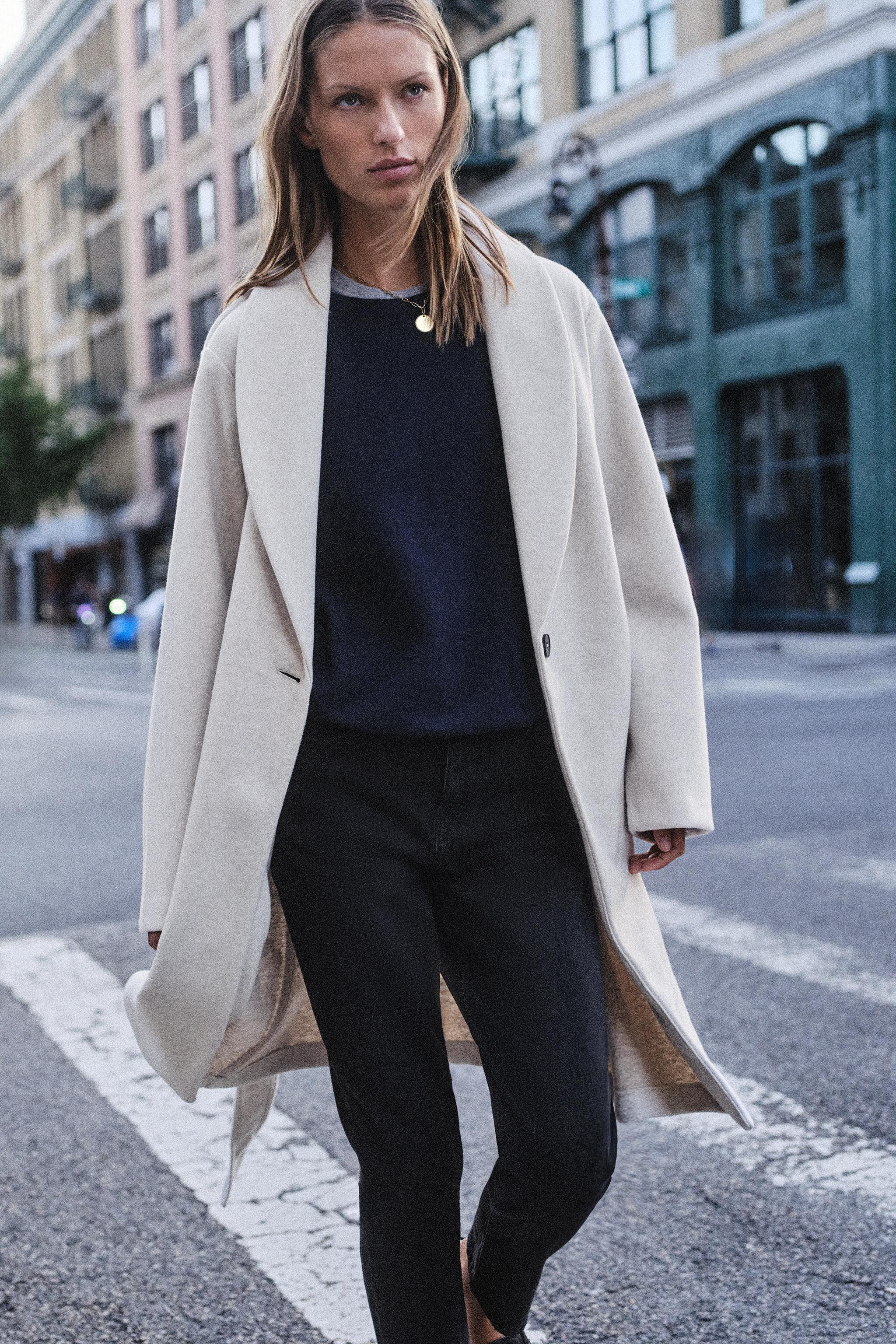 SOFT BELTED COAT | Zara UK