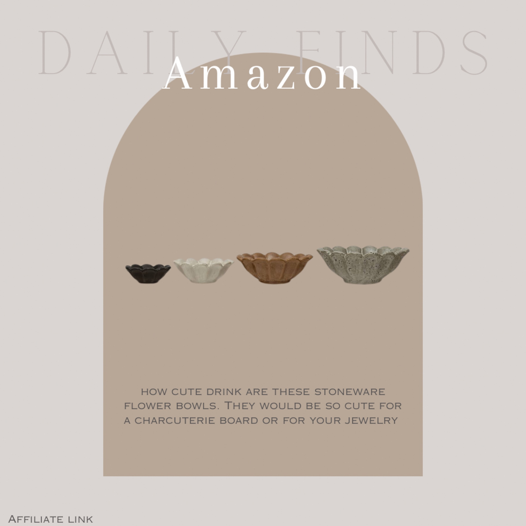 Stoneware flower bowls, kitchen decor, home decor, jewelry dish 


#amazon #amazonfinds 

#LTKHome