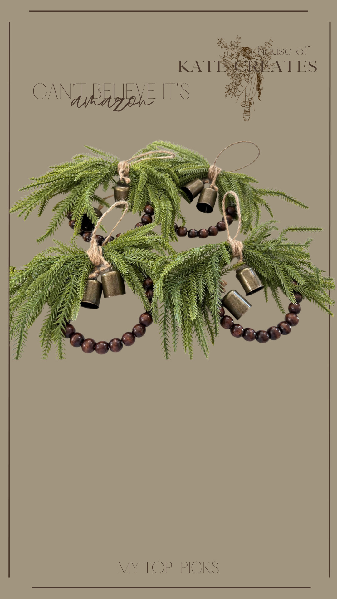 these come in a pack of 12 and would be so great for the back of your counter stools, or to layer in front of a mirror or photo frames! 

 #LTKHoliday #LTKSeasonal #LTKHome