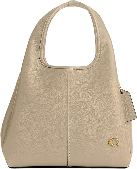Coach Women's Polished Pebble Leather Lana Shoulder Bag 23 | Amazon (US)