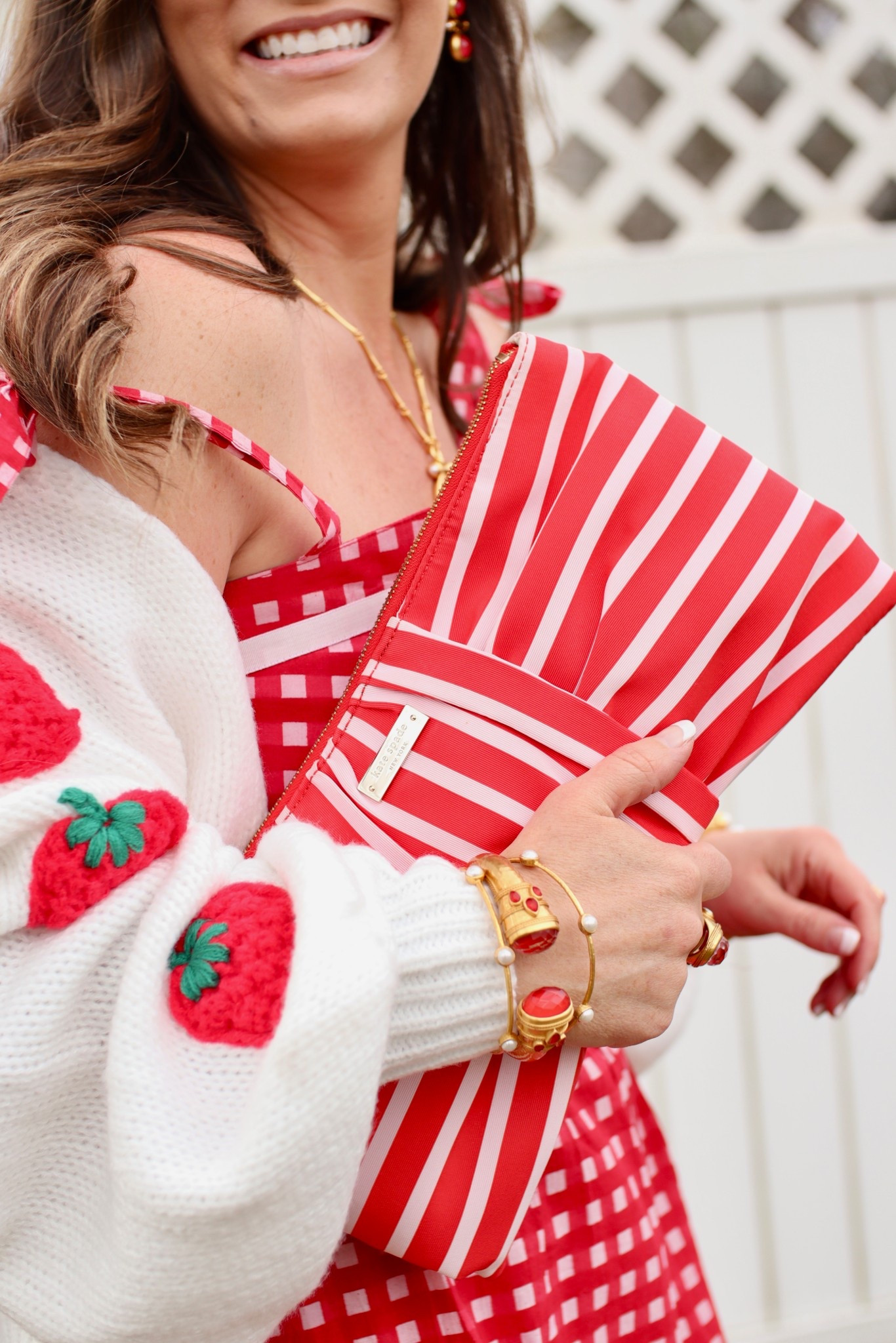 Strawberry clothing / cardigan / gingham / red check / red gingham / strawberry party / strawberry festival 

#LTKStyleTip #LTKFestival #LTKParties