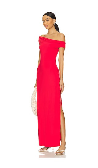 Nixi Maxi Dress in Cherry | Revolve Clothing (Global)