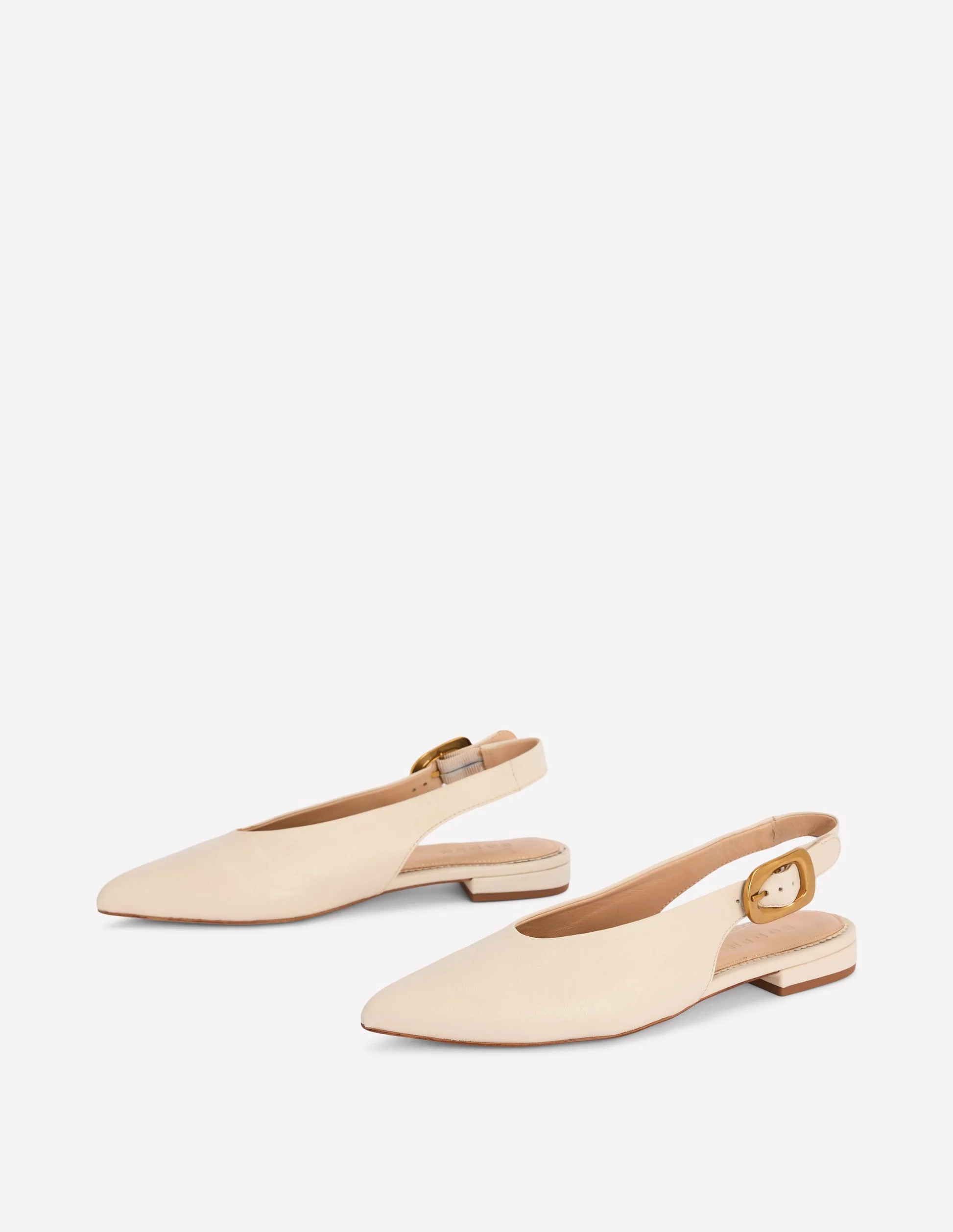 High Cut Flat Point-Ecru | Boden (US)