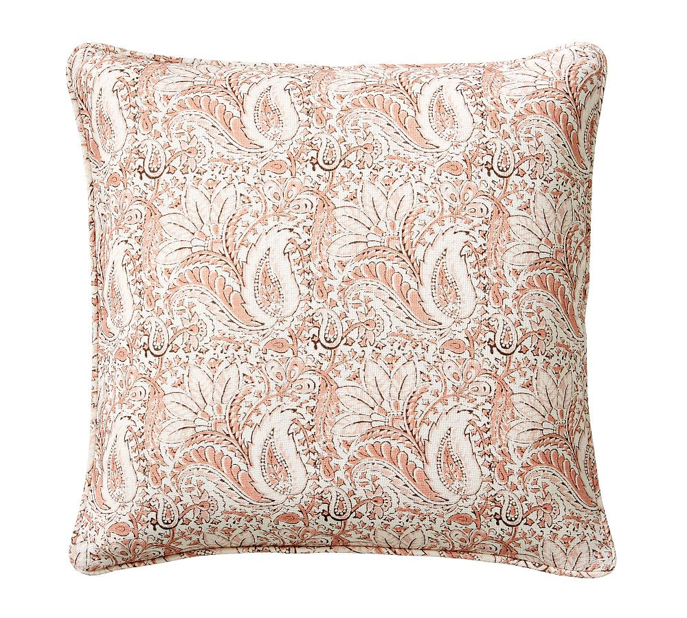 Amala Kalamkari Printed Pillow Cover | Pottery Barn (US)