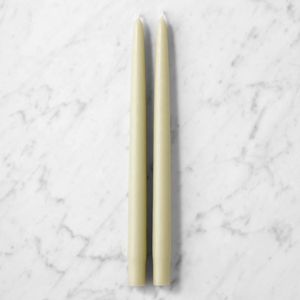 12" Taper Candles, Set of 2, Desert Green | Williams-Sonoma