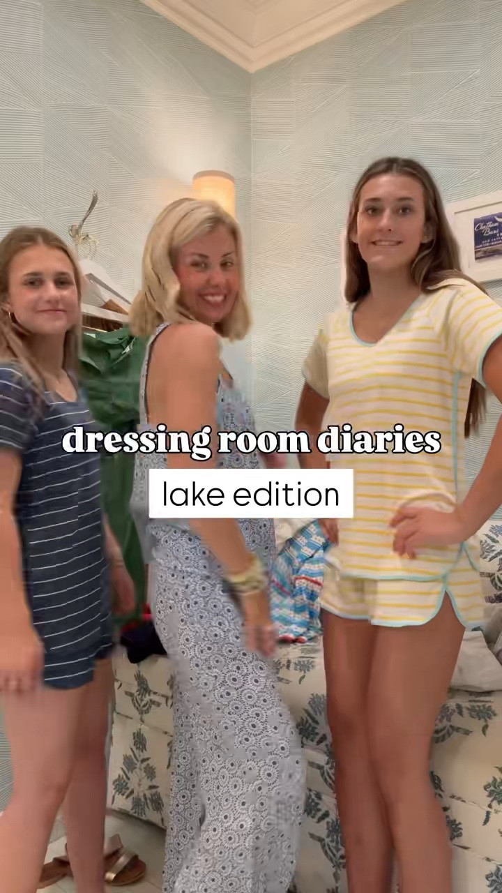 Dressing Room Diaries…Lake Edition!! We had so much fun on King Street in Charleston trying on our fave pajamas! 

The daywear & loungewear collections from Lake are so good!! The details and pleats instantly elevate these sets. We are both in smalls. I wear a small in most sets. 

 *Use my code Catherine20 at A+B
 *Use code Mixandmatchmadness at Loopy

#LTKdayinmylife #LTKmomlife #LTKKids