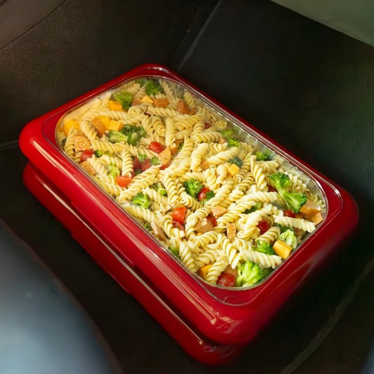 Fancy Panz Plastic 9" x 13" Red Foil Pan Carrier 1pk | Walmart (US)