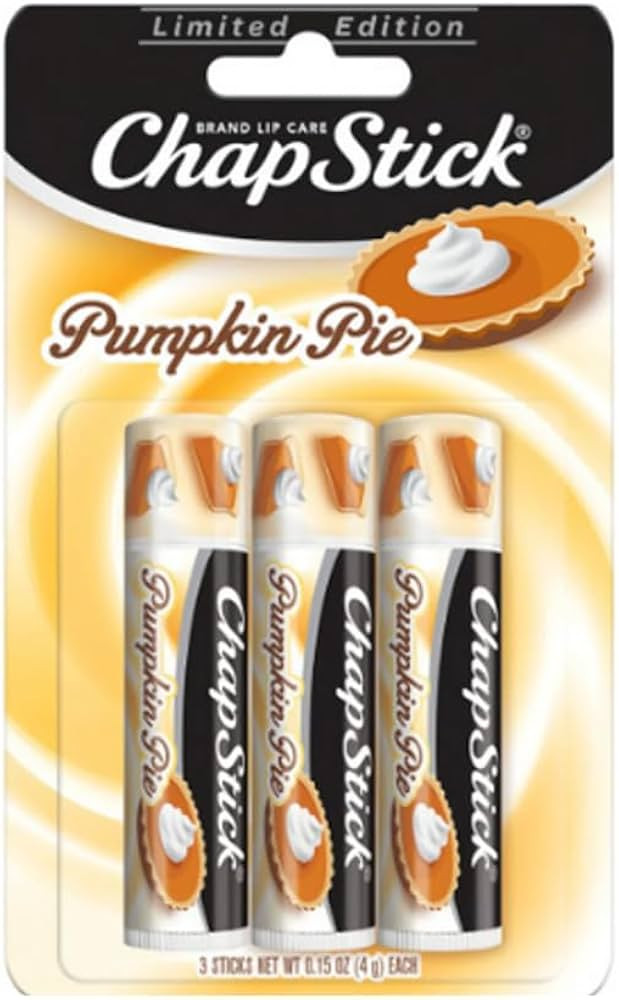 Chapstick Limited Edition Pumpkin Pie (Triple Pack) | Amazon (US)