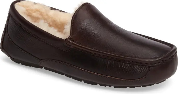 UGG® Ascot Leather Slipper | Nordstrom | Nordstrom