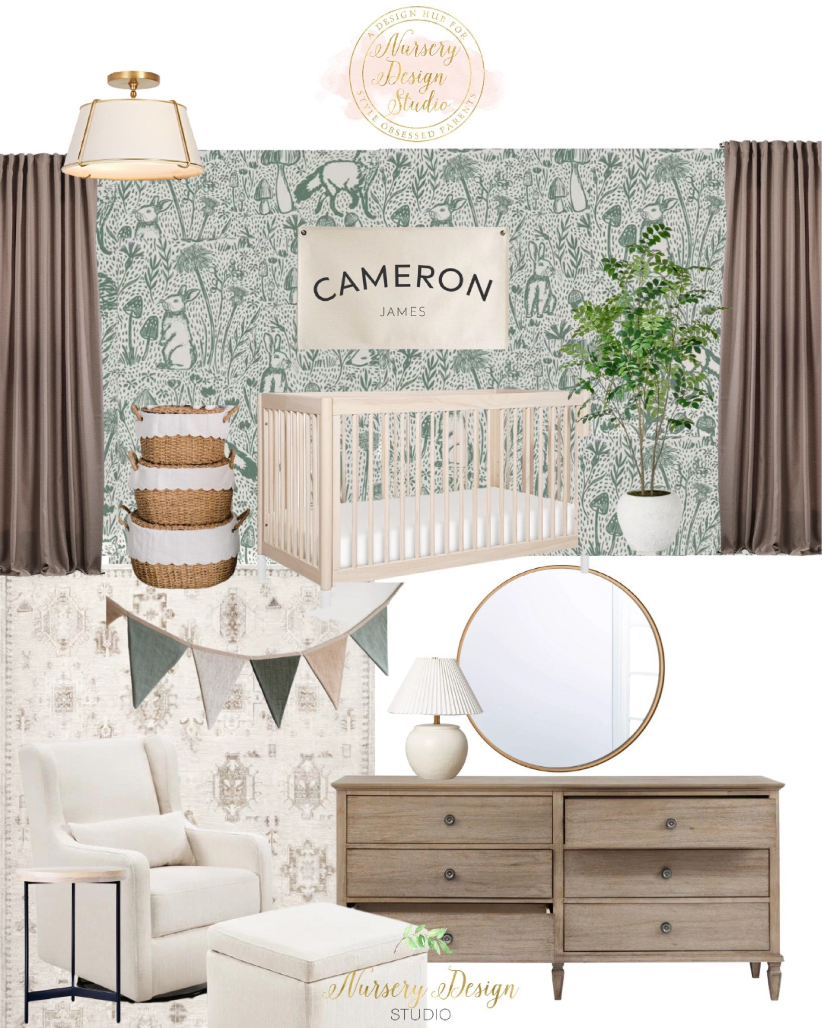 Almost everything in this nursery is on Black Friday Sale- crib, dresser, baskets, rug, etc 💗

#LTKParties #LTKBump #LTKCyberWeek