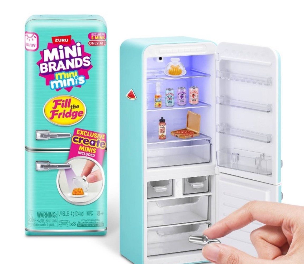 The mini brands fridge is back in stock over at Target, people were looking for this! It won’t let me link it correctly, but go get it!

#LTKHoliday #LTKKids #LTKGiftGuide