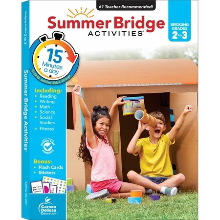 Summer Bridge Activities®, Grades 2 to 3 (Paperback) | Walmart (US)