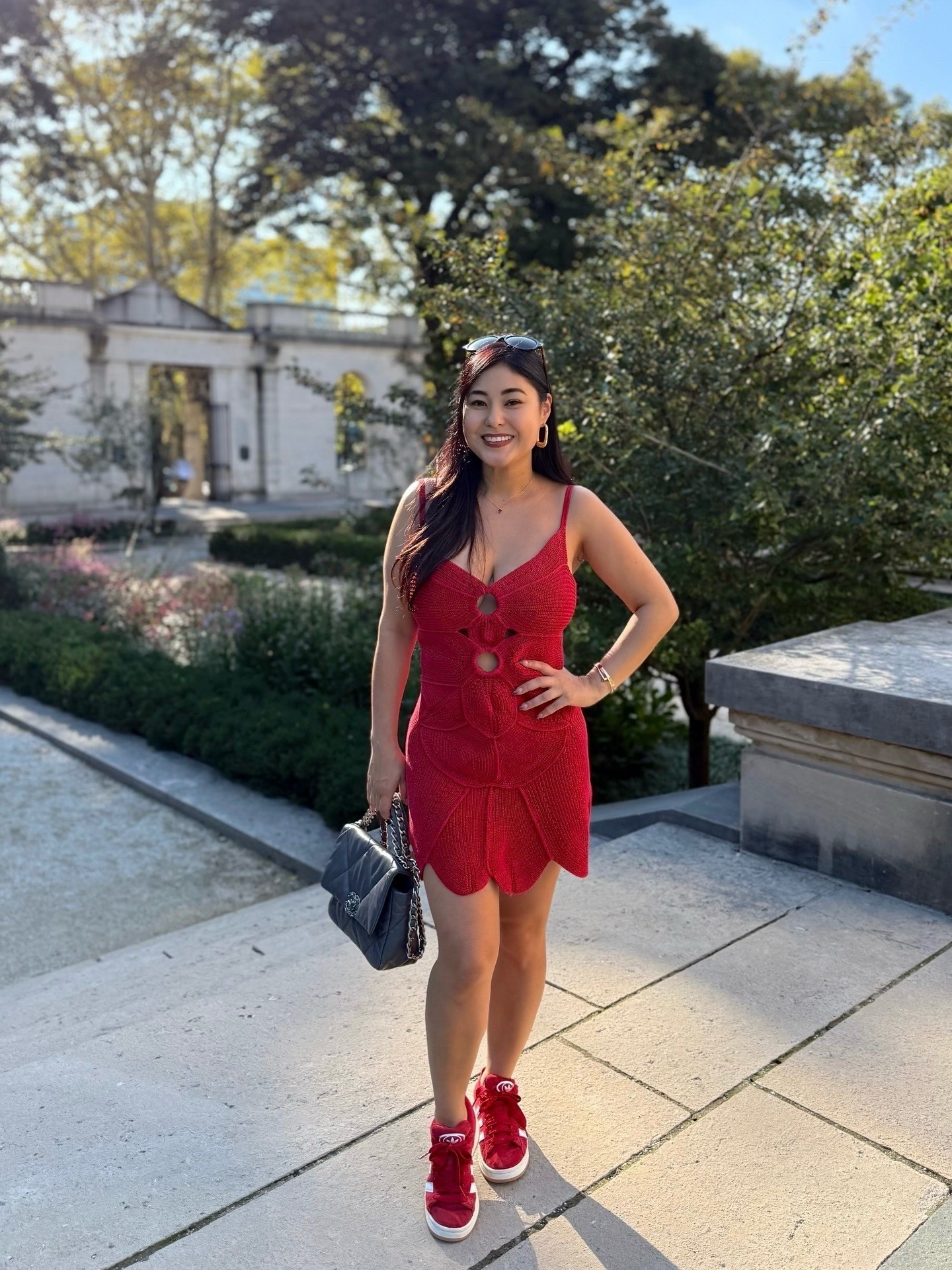 Dreaming of falling leaves while soaking up the last bits of sunshine in this beautiful red dress!

#LTKStyleTip #LTKPetite #LTKOver40