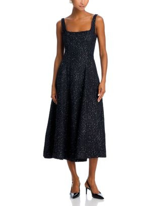 AQUA Sequin Tweed Dress - Exclusive  | Bloomingdale's Women | Bloomingdale's (US)