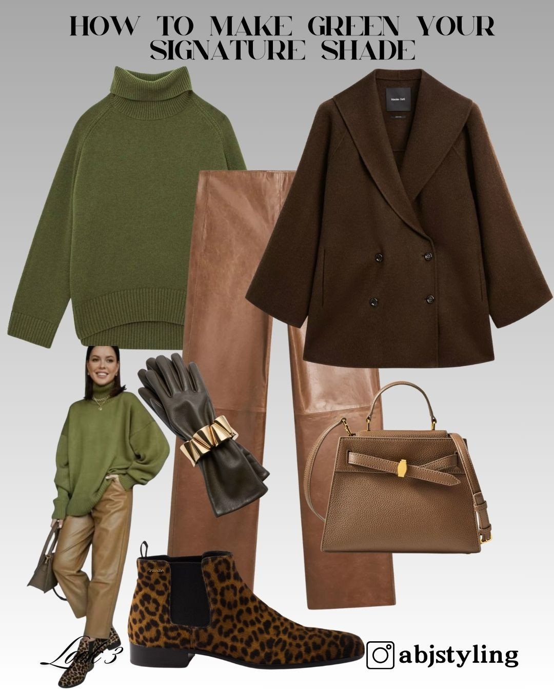 Deep greens mixed with chocolate brown — understated winter elegance.
Styling Tip: Use textures (knit + leather) to create dimension when working with darker tones.

#LTKuk #LTKstyletip #LTKxHarveyNichols