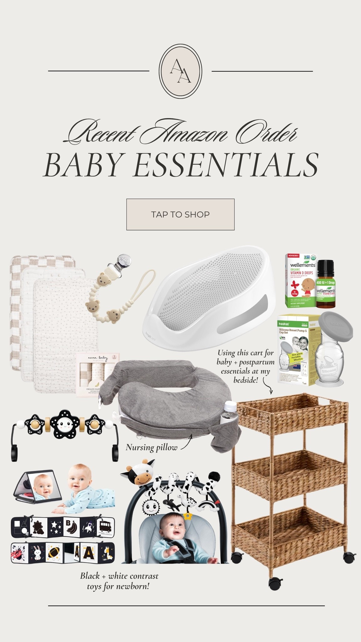 Another recent Amazon order of mine- includes new essentials I’m shopping for baby / newborn stage! 

Baby essentials || newborn essentials || mom life || pregnancy || nesting || postpartum cart || baby toys

#LTKmomlife #LTKBaby