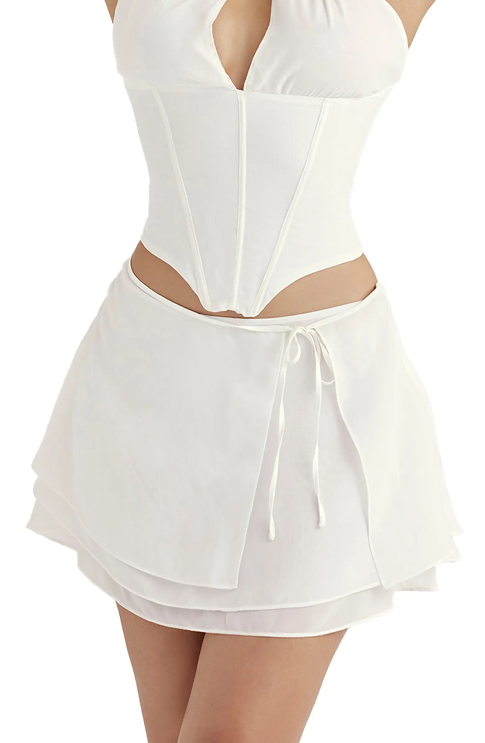 Clarice Layered Miniskirt | Nordstrom