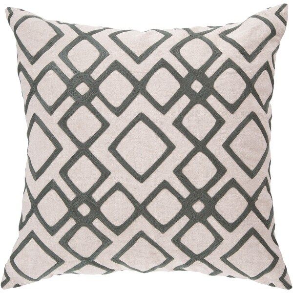 Decorative Rothwell 22-inch Trellis Pillow Cover | Bed Bath & Beyond