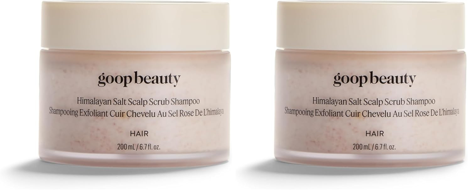goop Beauty Scalp Scrub Shampoo | Exfoliator to Dexofiy & Purify | Himalayan Salt & Rosehip Oil | Cleanses Hair of Product Buildup | 6.7 fl oz (Pack of 2) | Amazon (US)