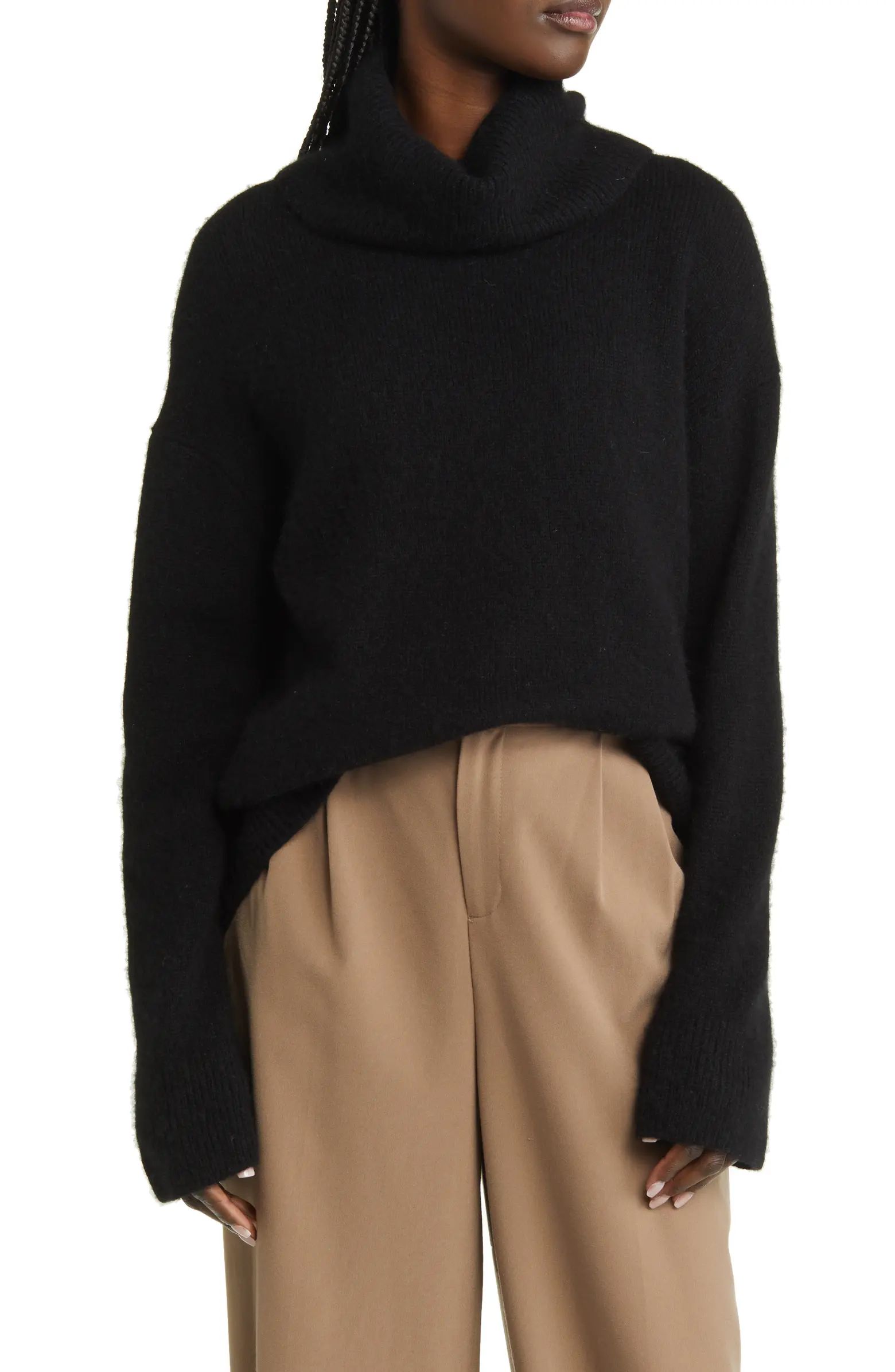 Imogen Wool, Cashmere & Silk Turtleneck Sweater | Nordstrom