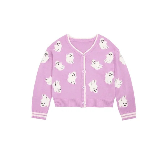 Way To Celebrate Girls Halloween Cardigan, Sizes 4-18 | Walmart (US)