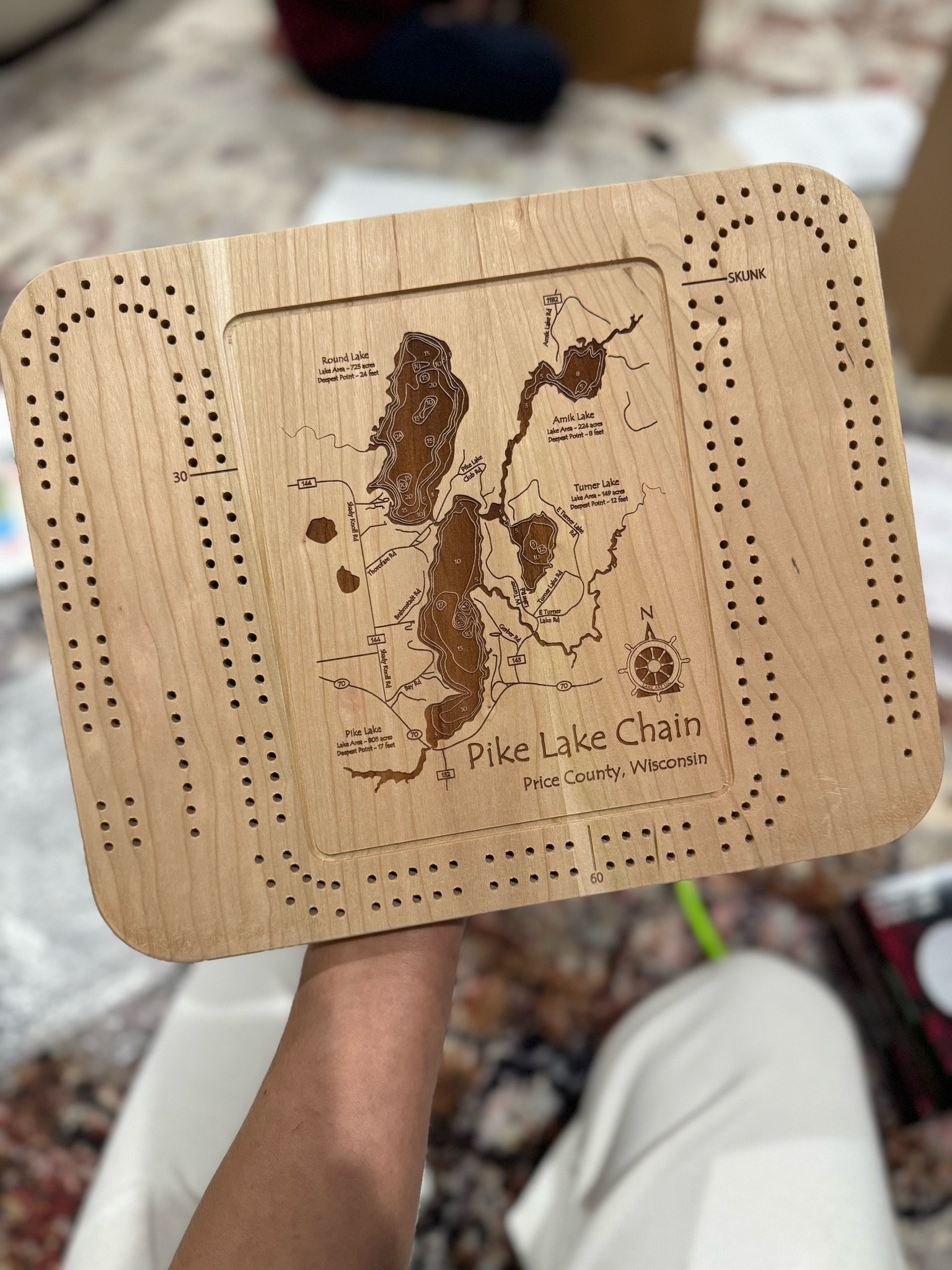 For the person who plays cribbage and has a favorite lake - this is perfect! 

I gifted this to my parents last year and they absolutely loved it  

#LTKHoliday #LTKGiftGuide