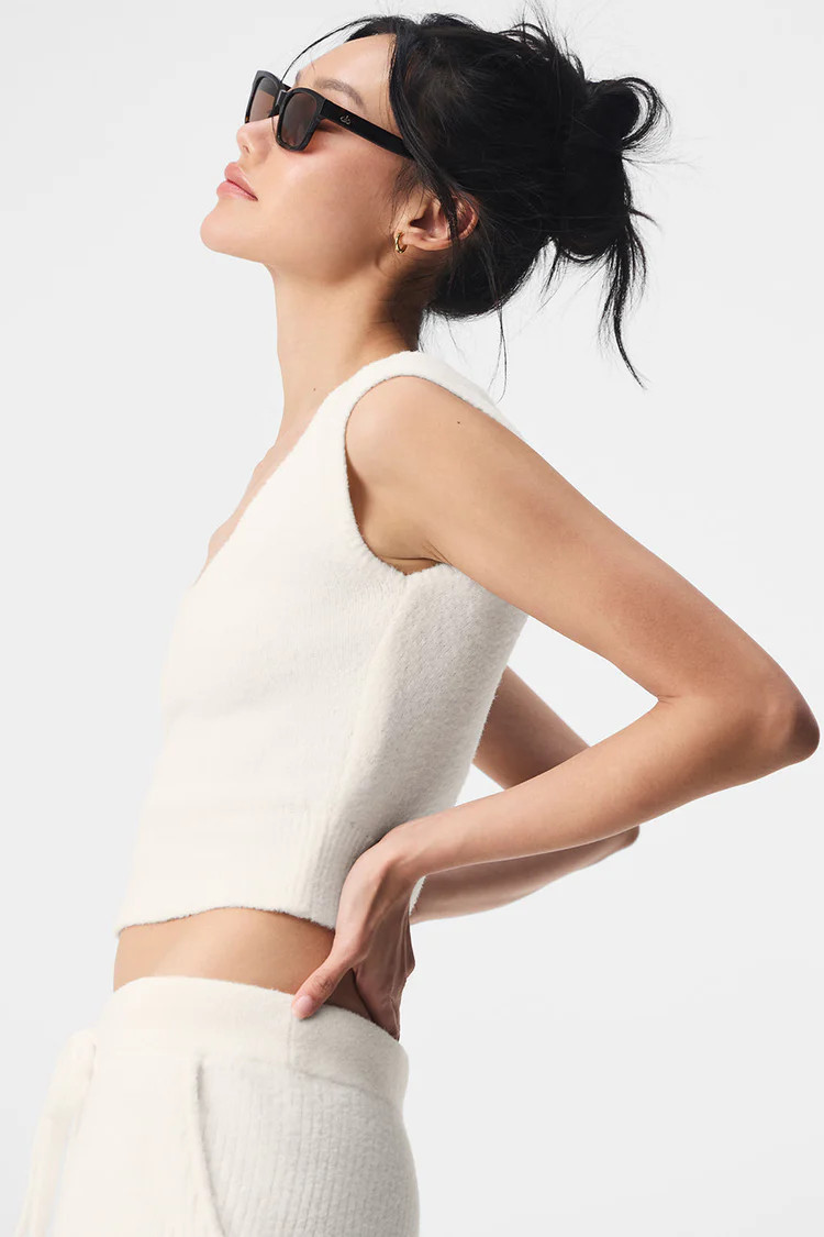 Snuggle Up Sweater Short Sleeve | Alo Yoga
