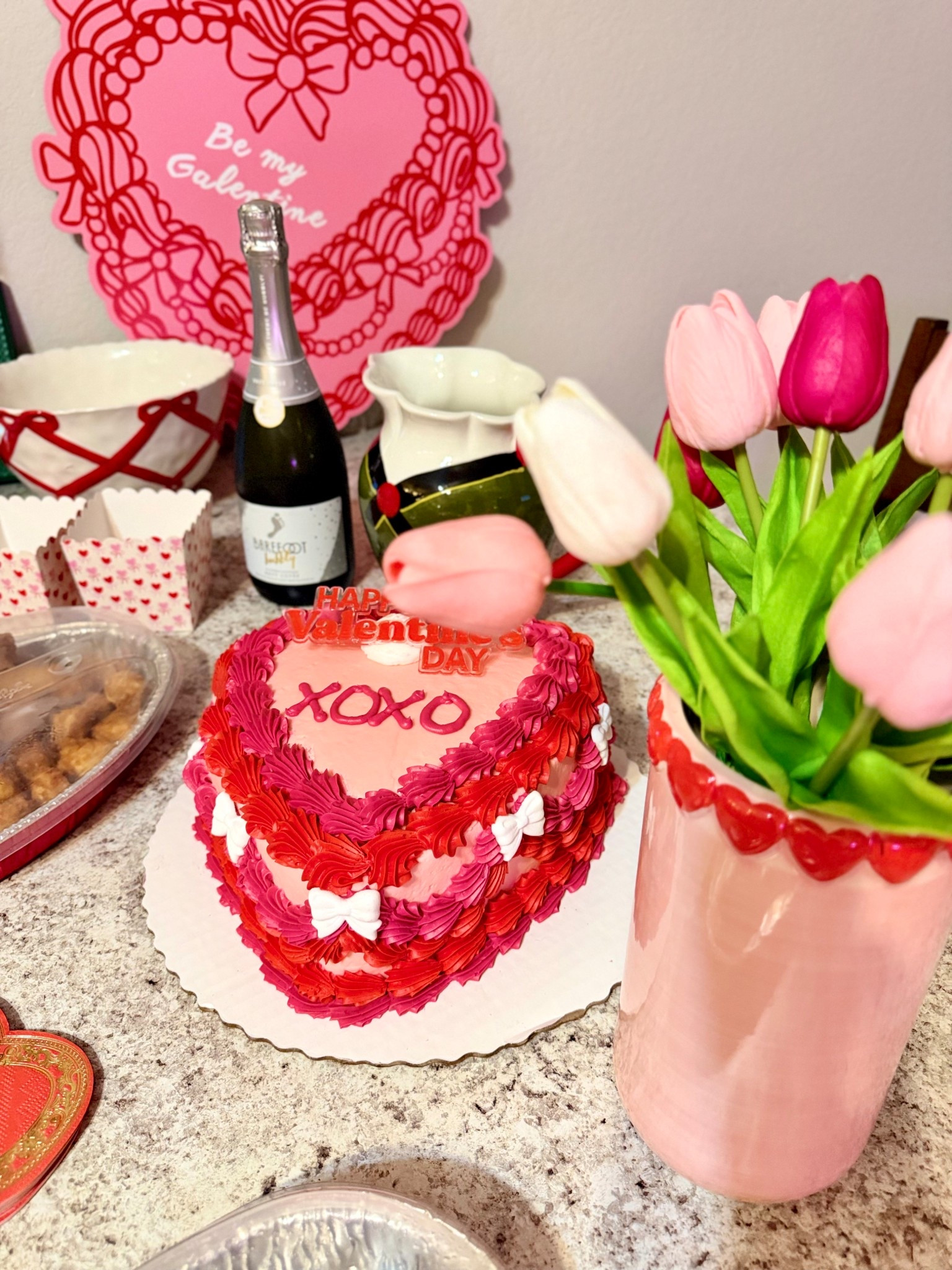 Cheers to $25 heart cake from Walmart Bakery! You can customize your cake online! Perfect for Galentine’s Day!! ♥️♥️♥️

#LTKValentine #LTKvlog #LTKdayinmylife