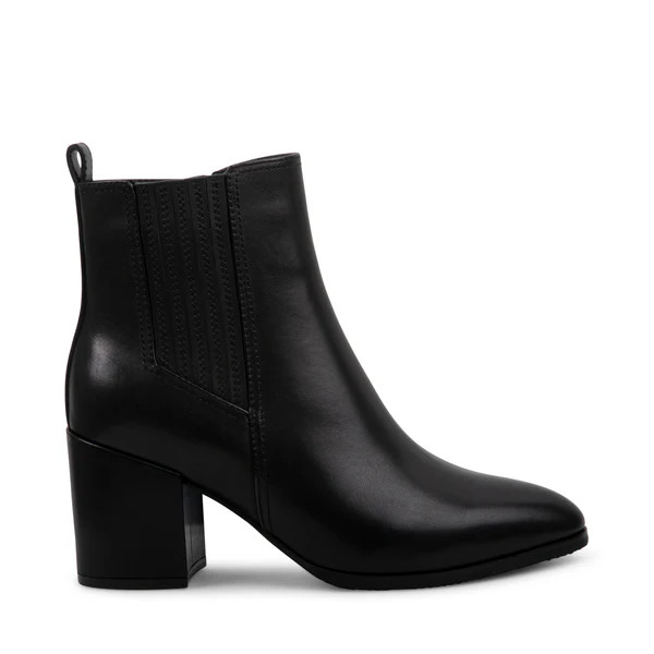 FILOMENA BLACK LEATHER | Steve Madden (Canada)