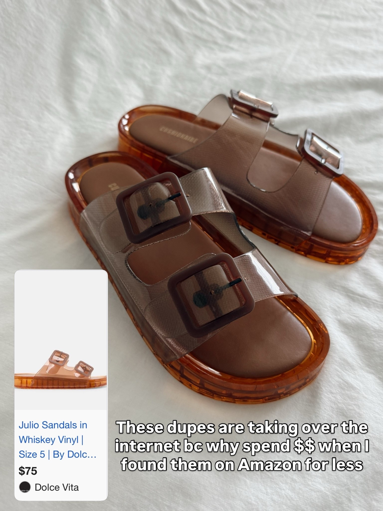 Looks identical to the Dolce Vita sandals without the price!

#LTKdayinmylife #LTKgrwm #LTKootd