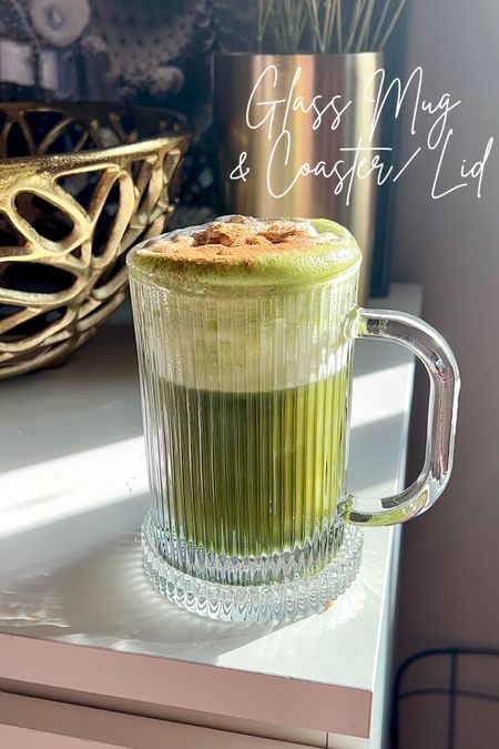 Love this glass mug because it’s so stylish and the coaster can be used as a lid to keep your drink hot!#LTKGiftGuide

#LTKhome #LTKunder50