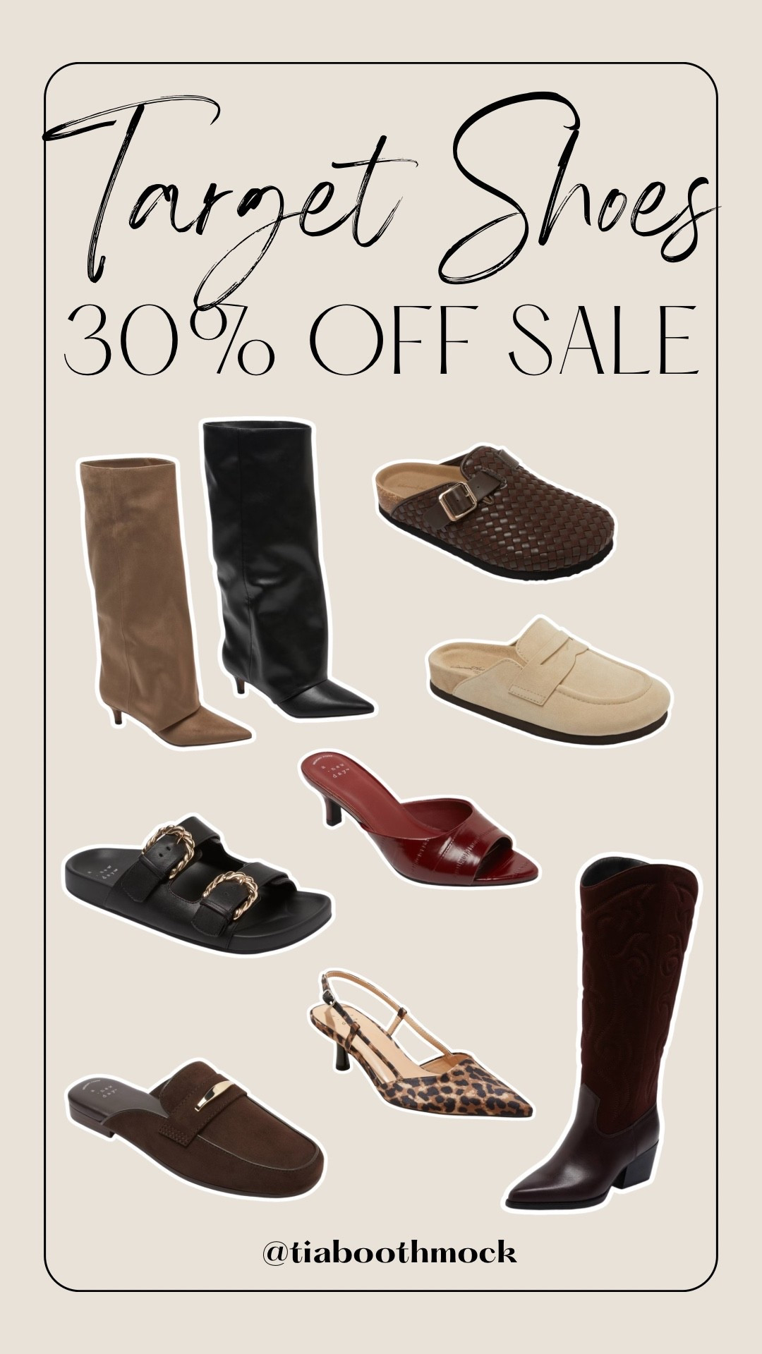 @Target women’s and kids’ shoes are 30% off! Rounded up a few that I have my eye on!

#LTKSaleAlert #LTKSeasonal #LTKootd