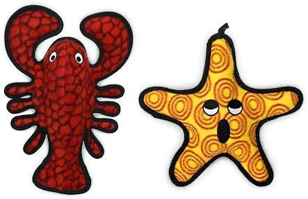 TUFFY - World's Tuffest Soft Dog Toy - Ocean Larry Lobster -Squeakers - Multiple Layers. Made Dur... | Amazon (US)