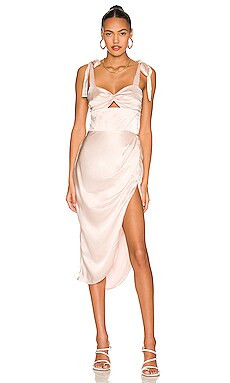 Amanda Uprichard Bliss dress in Blush from Revolve.com | Revolve Clothing (Global)