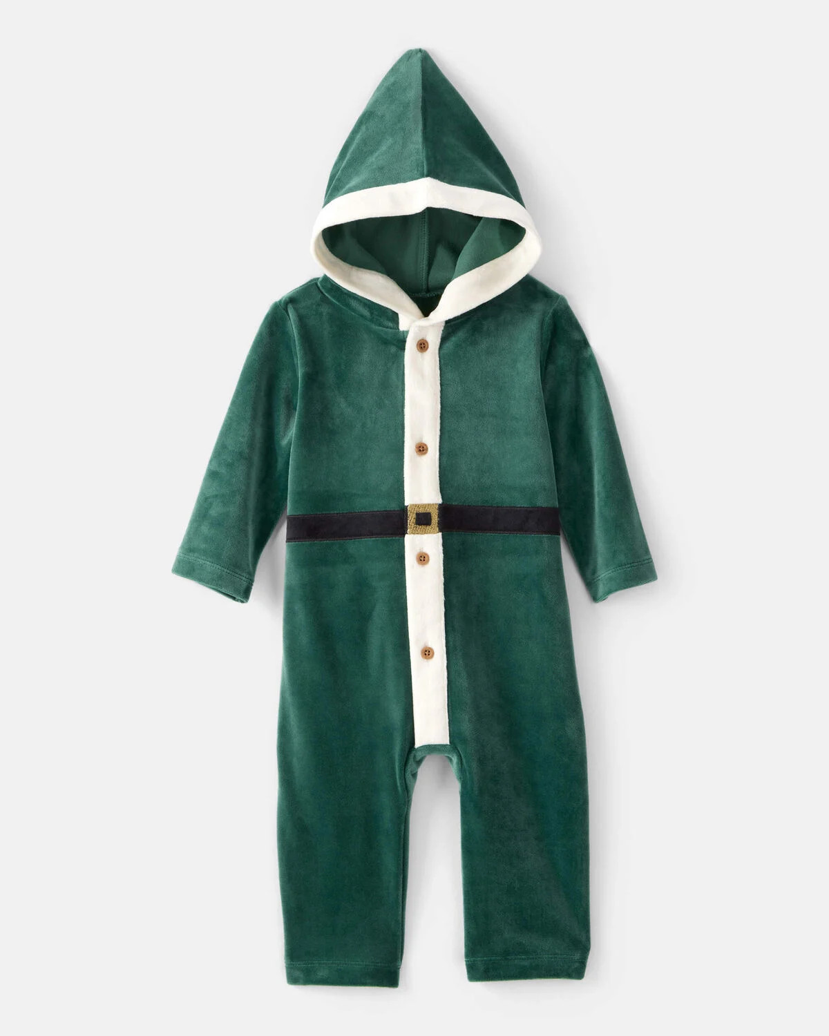 Baby Elf Hooded Jumpsuit - Green | Carter's Inc