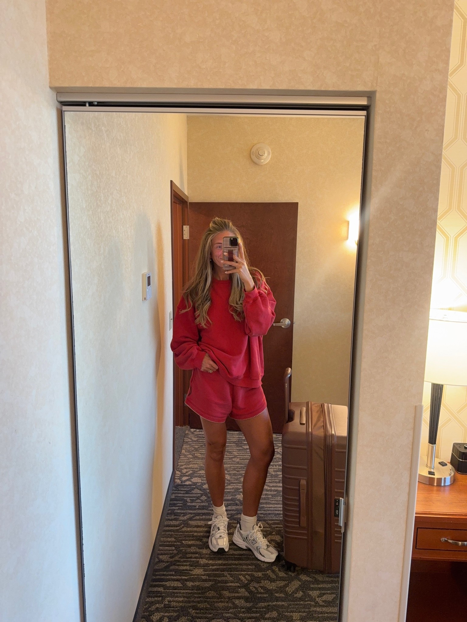 Wore this @dailydrills set traveling to Florida on a roadtrip today! Runs oversized but still wearing my true size medium

#LTKTravel #LTKootd #LTKmomlife