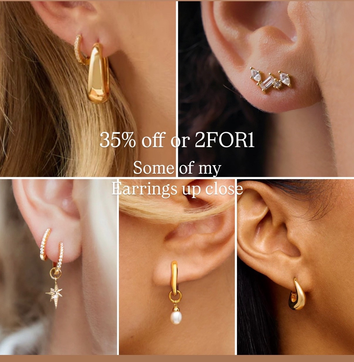 Some of my personal Abbot Lyon earrings up close …. 
Use code BLACK35
Or 2FOR1

#LTKsale #LTKCyberWeek #LTKgiftguide