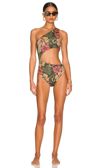 Celine One Piece in Honolulu Hibiscus | Revolve Clothing (Global)