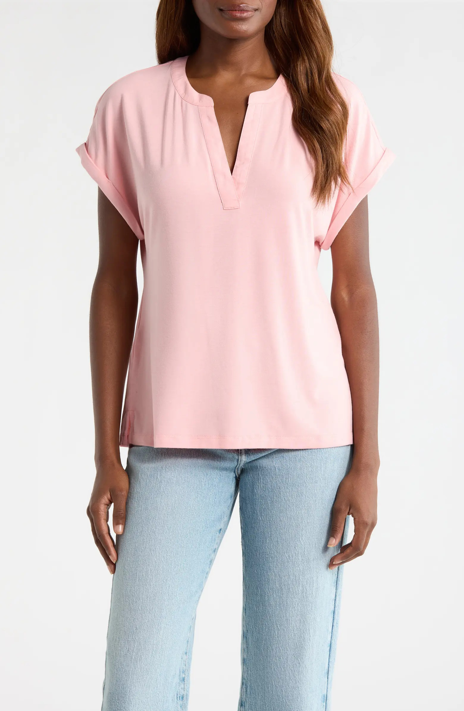 Kauai Split Neck Top | Nordstrom