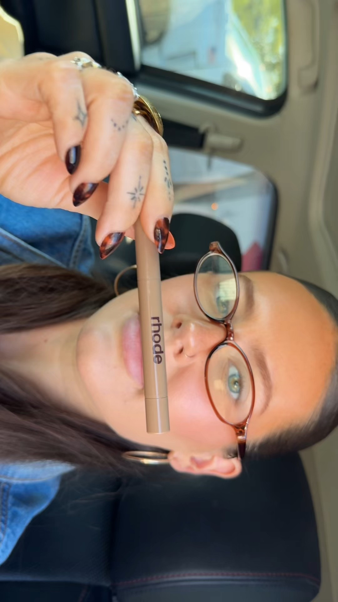 Liner “balance” + lemontini peptide lip 🤎