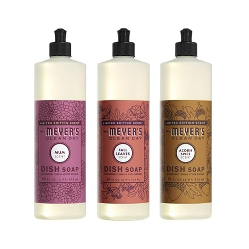 MRS. MEYER'S CLEAN DAY Dish Soap Variation (Mum + Fall Leaves + Acorn Spice) | Amazon (US)