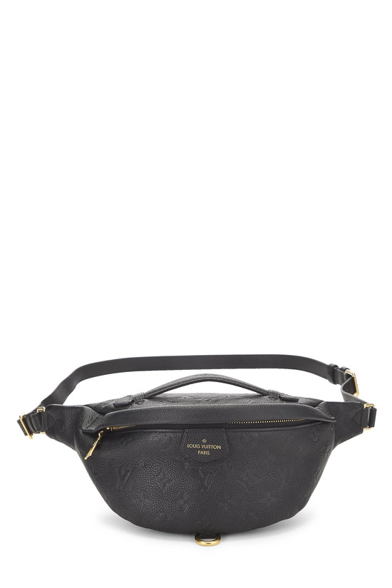 Pre-Owned Black Monogram Empreinte Bumbag QJBEKS1DKB009 | What Goes Around Comes Around