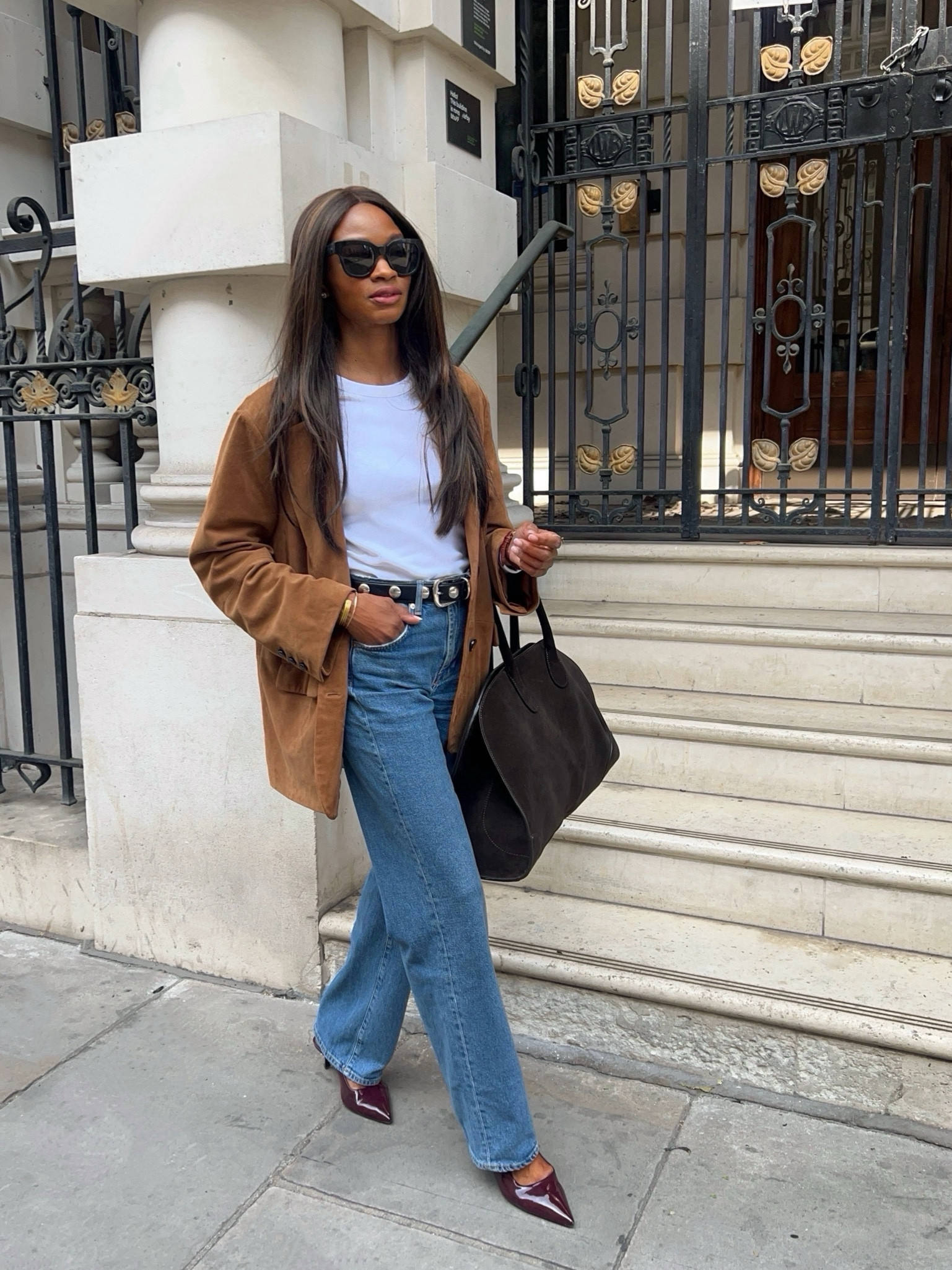 Suede jacket x suede bag x autumn outfit x fall outfit  x winter outfit x jeans 

#LTKworkwear #LTKSeasonal #LTKeurope