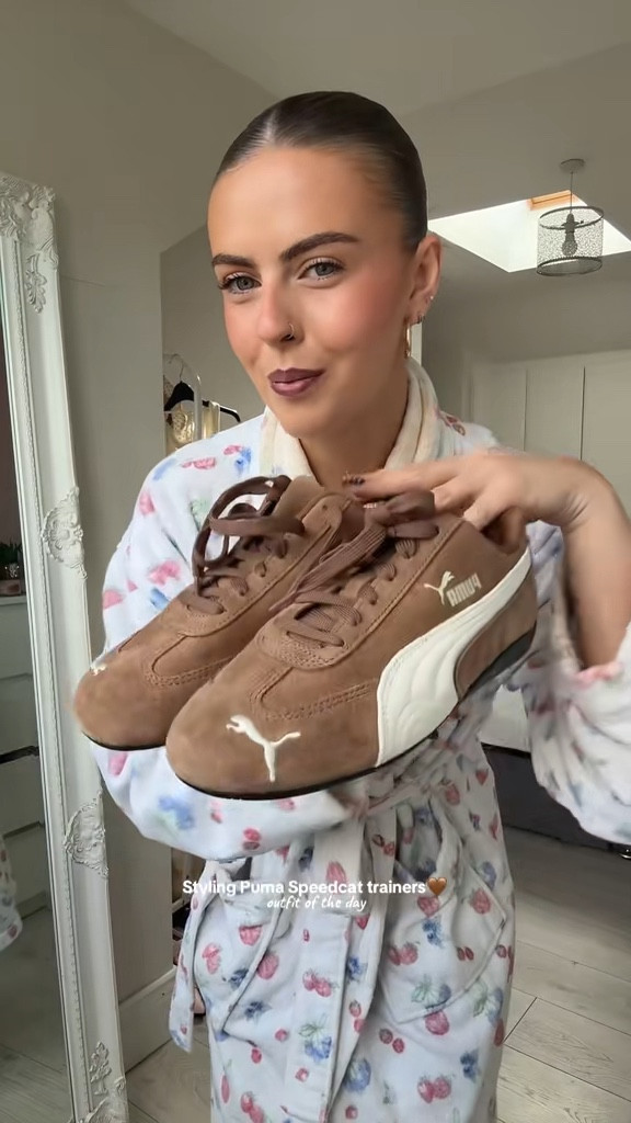 Styling Puma Speedcat in brown🤎

#LTKautumn #LTKireland #LTKshoes