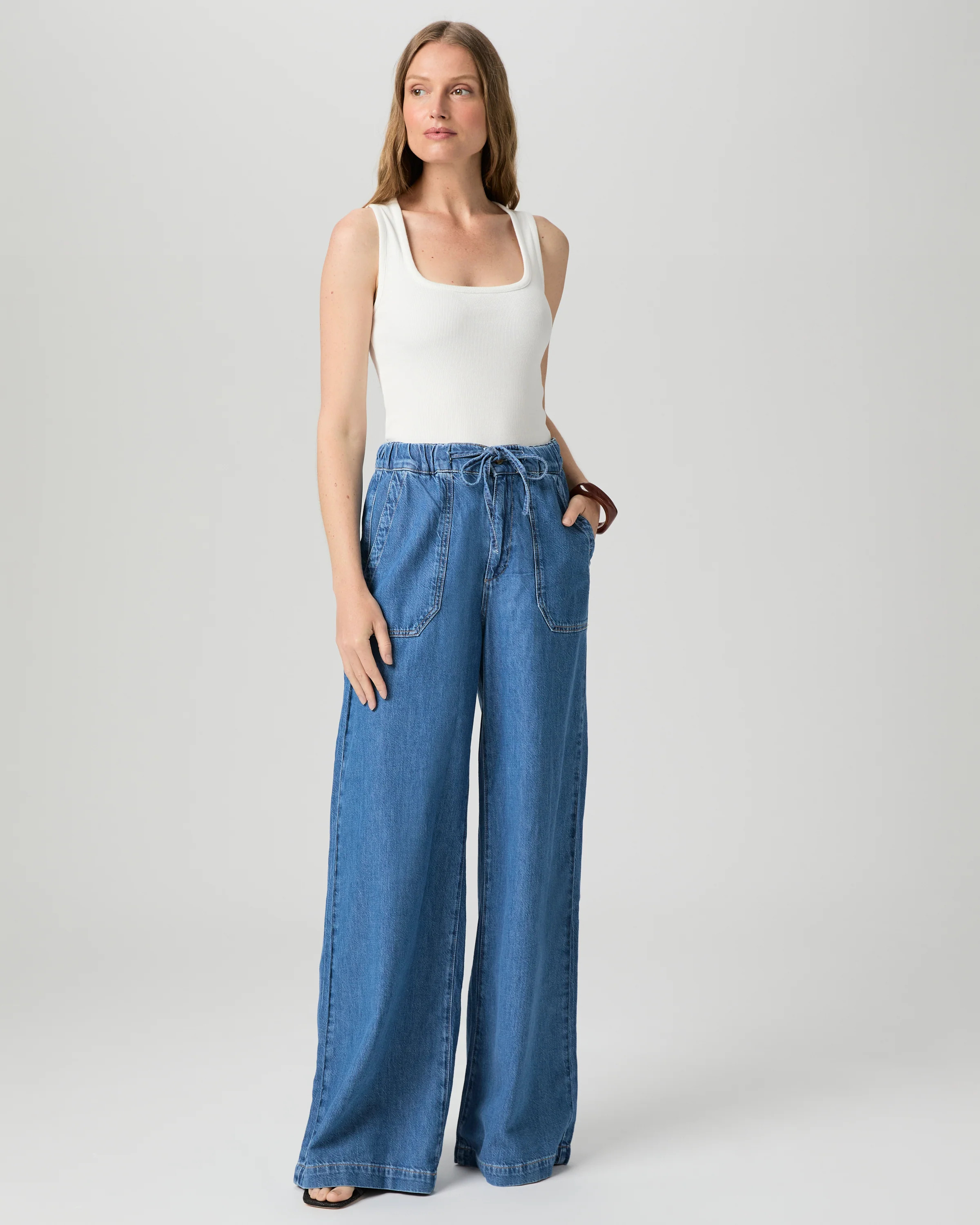 Rumi Wide Leg Pant | Paige