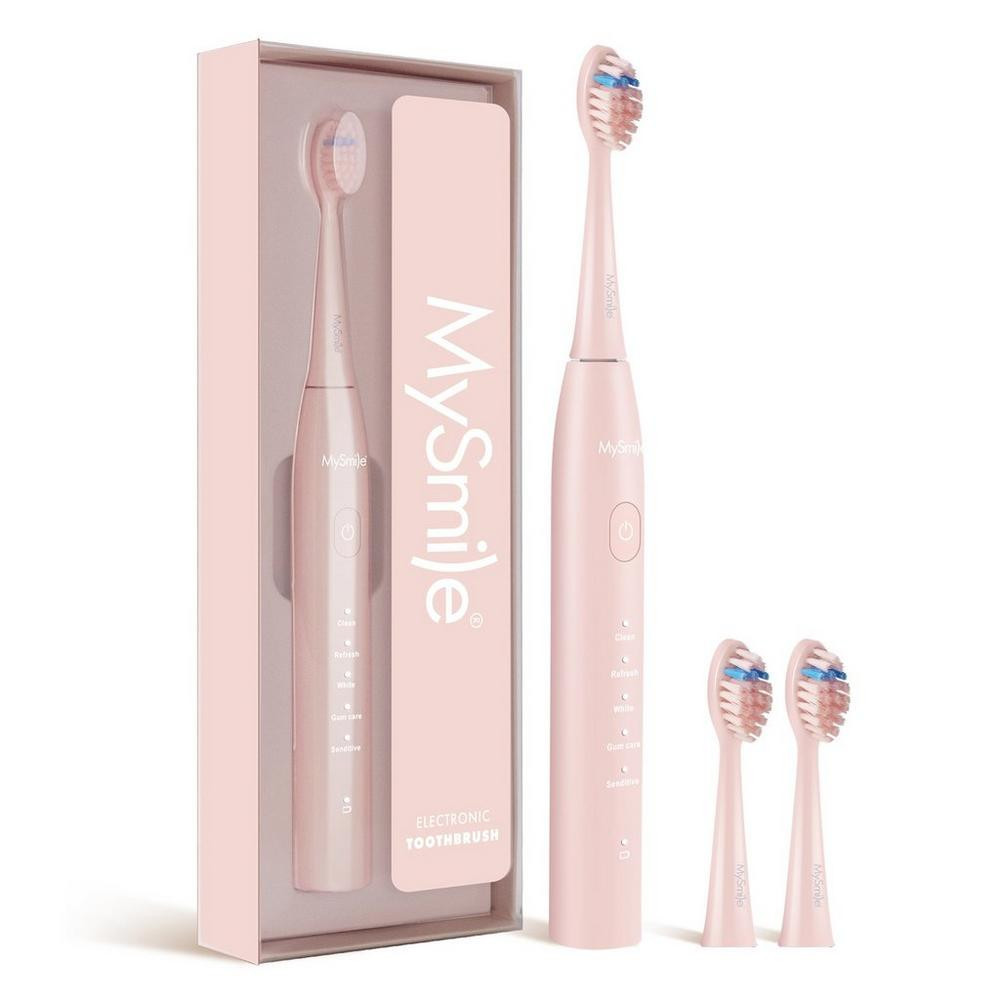 MySmile DY156 Essential Electric Toothbrush with 5 Modes - Pink | Ulta
